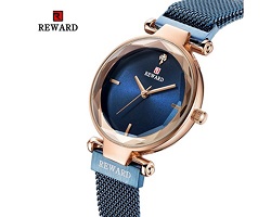 2.Đồng hồ thời trang nữ Reward - Đẹp long lanh - Nhập khẩu xịn - Màu xanh ngọc lục bảo 3096L